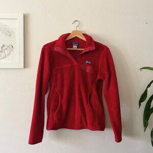 PATAGONIA Re-Tool Snap-T Fleece Pullover Scarlett Red | Size S